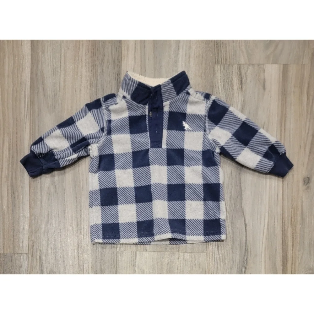 Infant Carter's Fleece Pullover Jacket size 6 months
